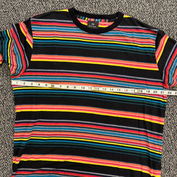 Paul Smith Striped Long Sleeve T-shirt Size L - Picture 5 of 7